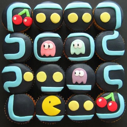 cakepacman_cupcakes