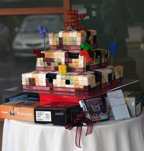 tetris-wedding-cake