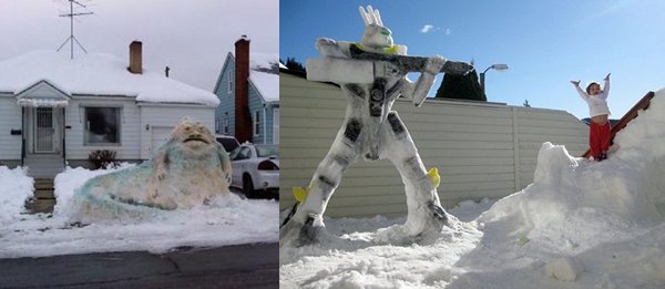 nerdy-snow-sculptures