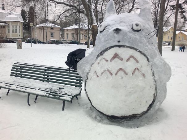 snow-sculpture-bonhomme-de-neige-snowman-55892