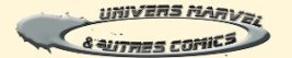 Univers Marvel Et autre comics advertisement